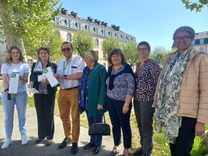 En Tarbes, el liceo Reffye ofrece gratuitamente productos higiénicos a