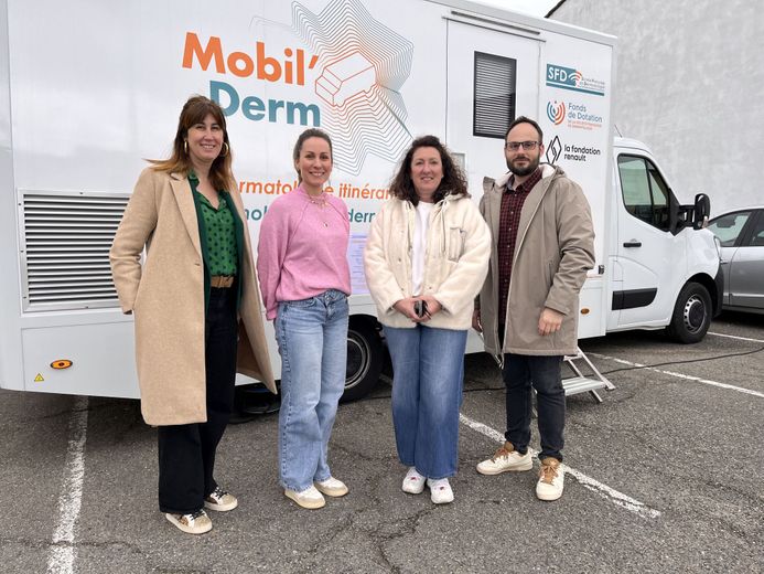 Mobil’Derm recibe a más de 70 pacientes: un alivio para