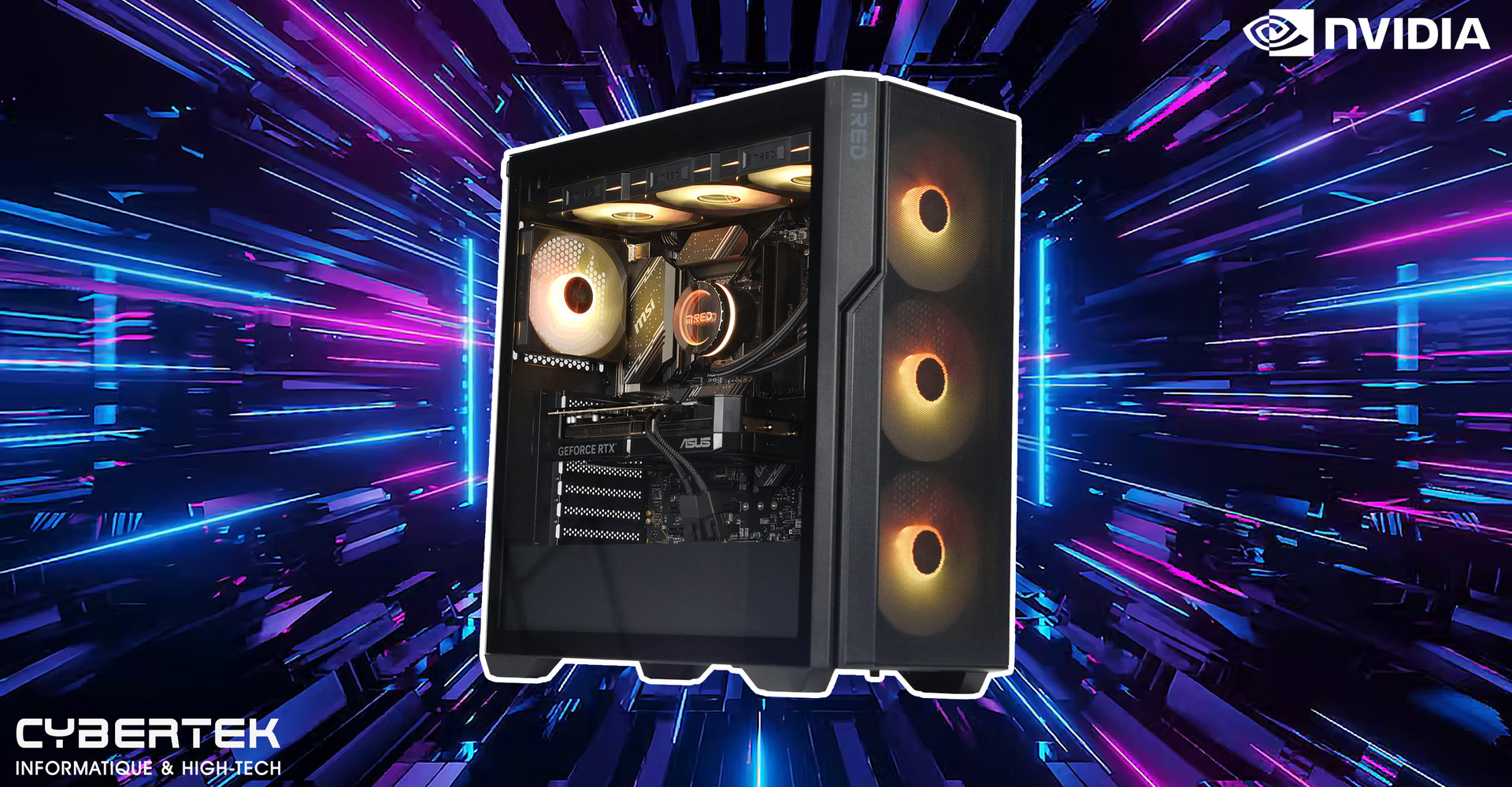 PC Soldier NVIDIA: Cybertek monta un PC de choque para
