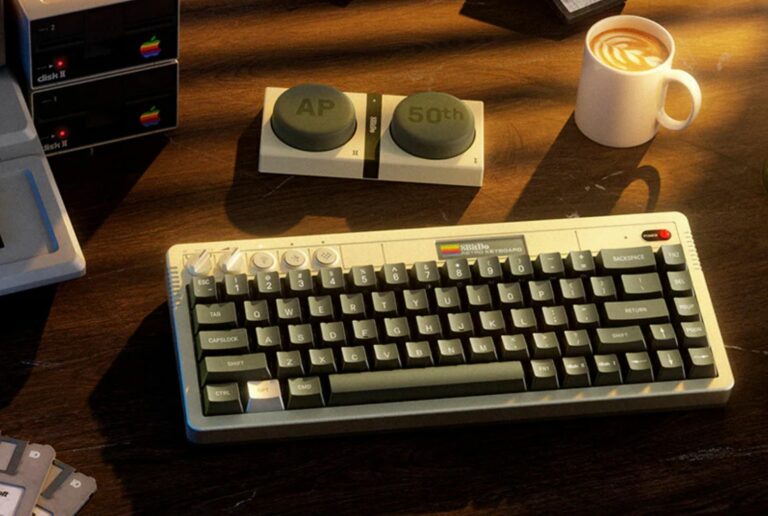 Por los 50 años de Apple, 8BitDo lanzará un teclado