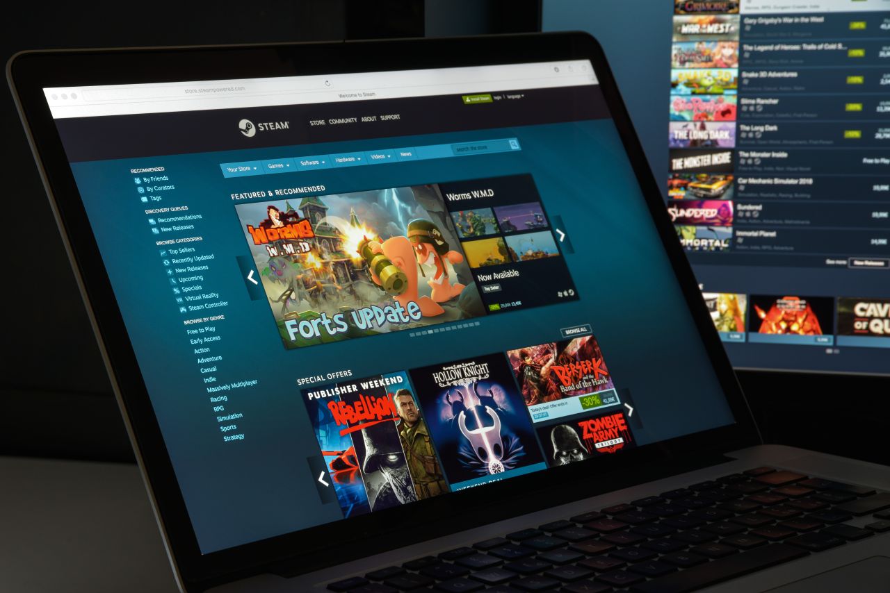 Windows en su nivel más bajo en Steam... aunque aún