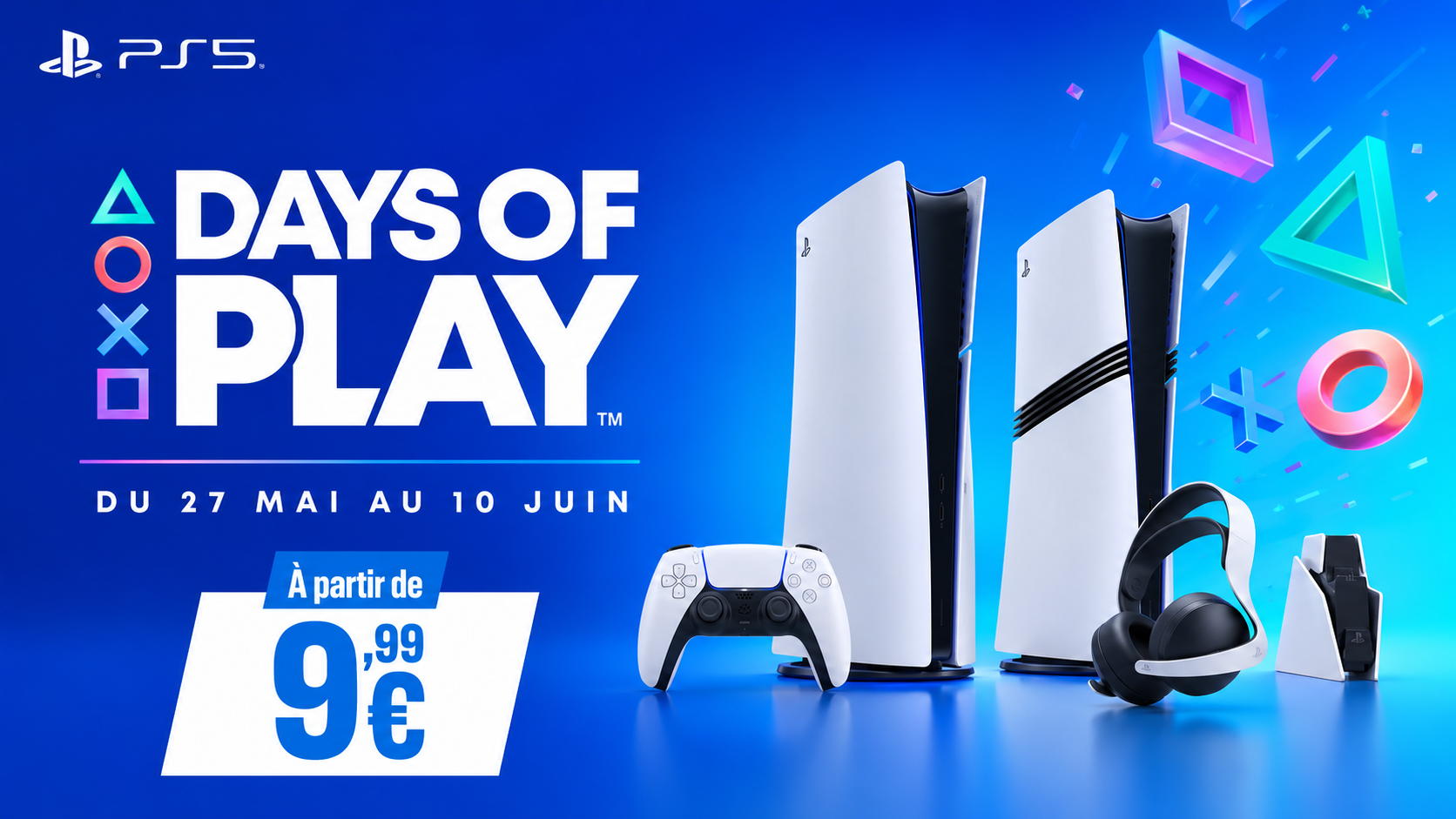 100€ de descuento en la PS5: los Days of Play