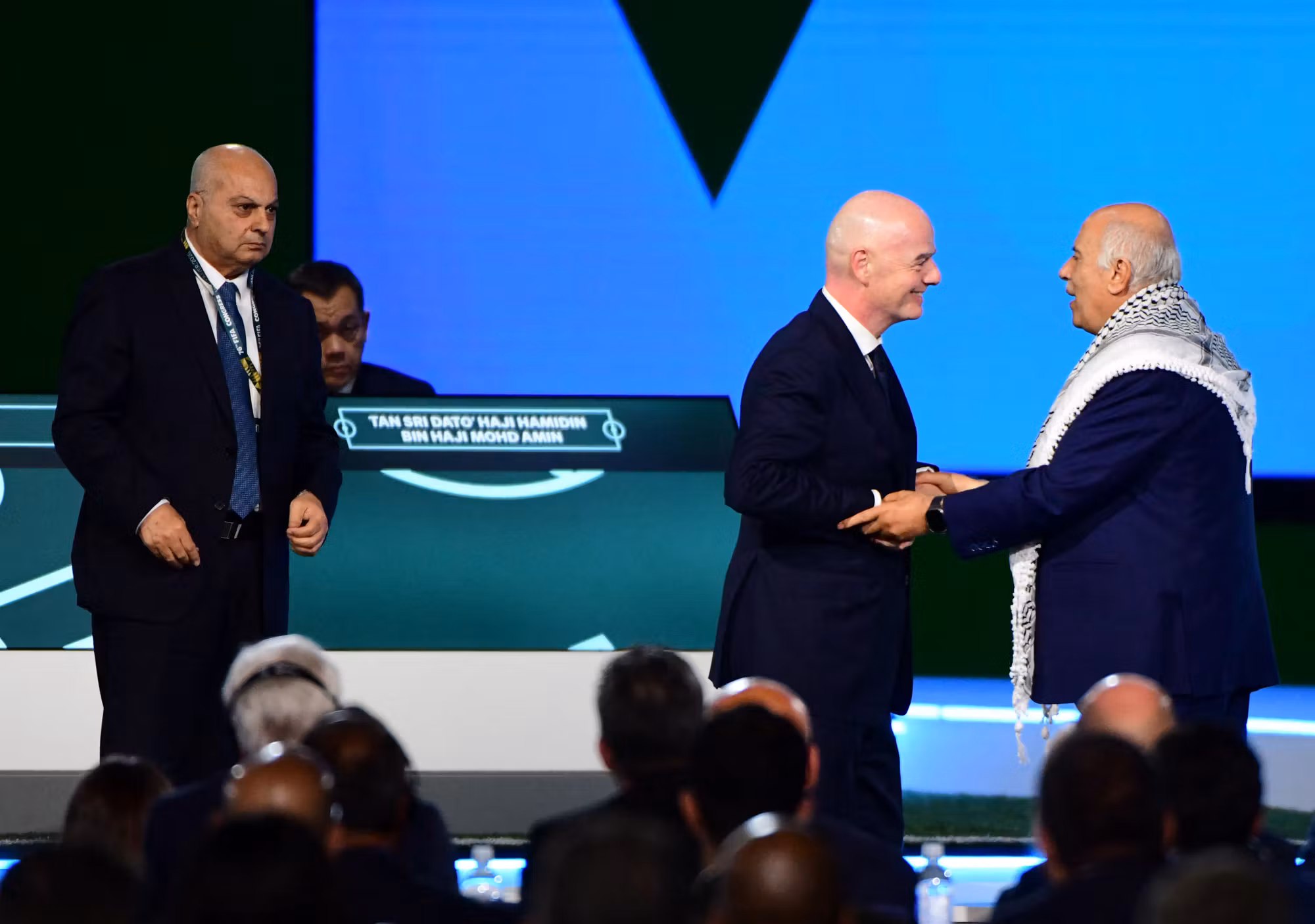 En el Congreso de la FIFA, Gianni Infantino no logró