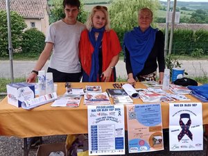 Sainte-Colombe-en-Bruilhois. Un mes de acciones y emociones contra la esclerosis