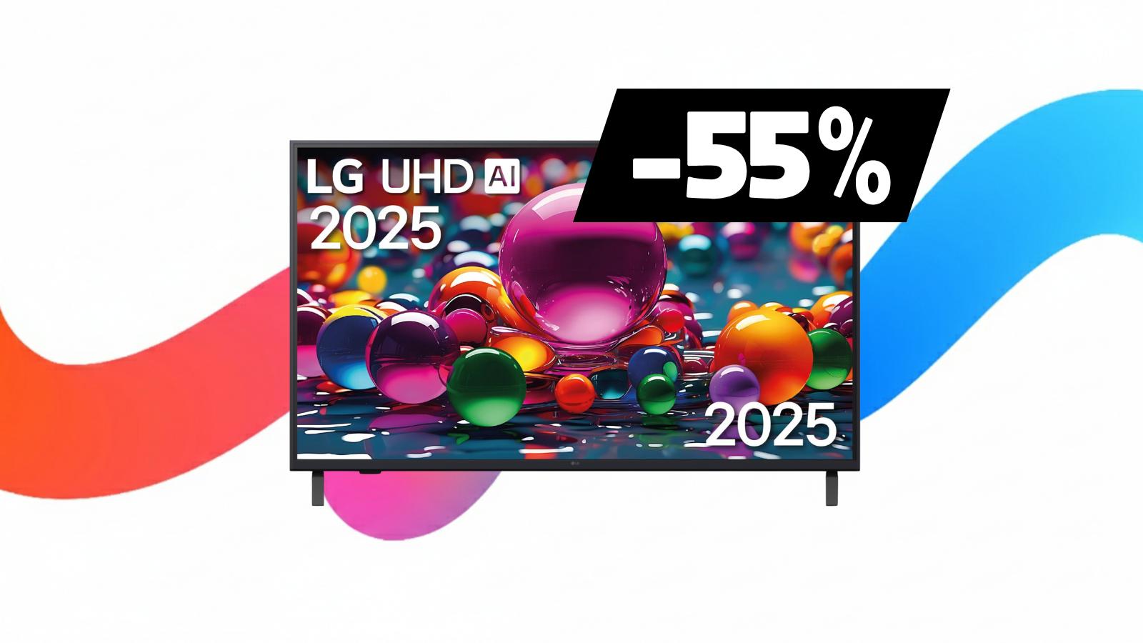 Oferta de TV LG: este 43" 4K 2025 baja a