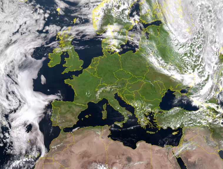 Météo: Esta imagen satelital muestra claramente el responsable del episodio