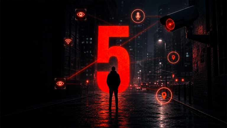 5 situaciones cotidianas en las que estás siendo vigilado sin