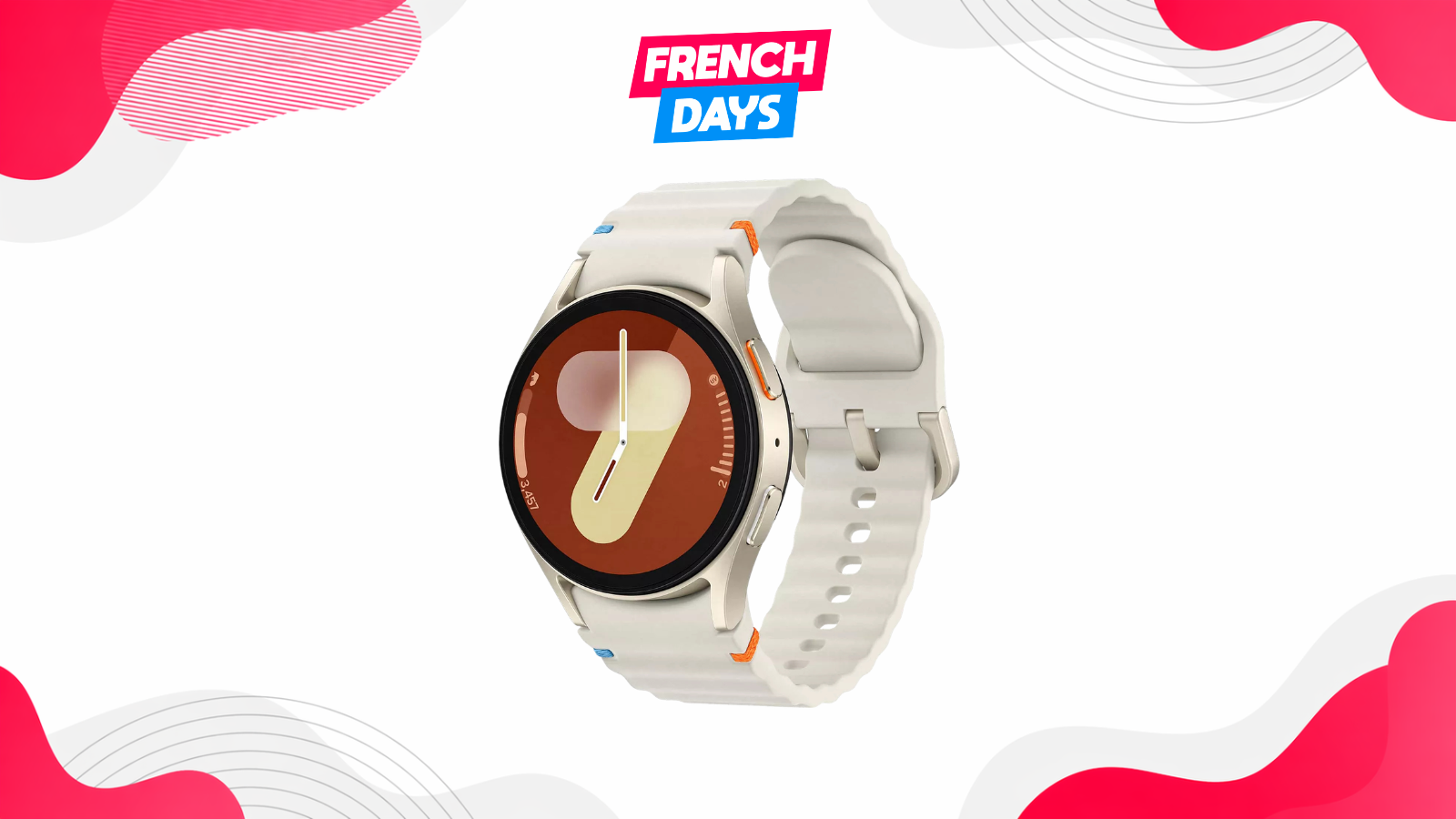 Días Franceses: la Galaxy Watch7 Crème baja de 200€ en