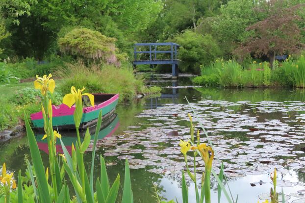 «Es surrealista»: en la sombra de Giverny, el jardín de