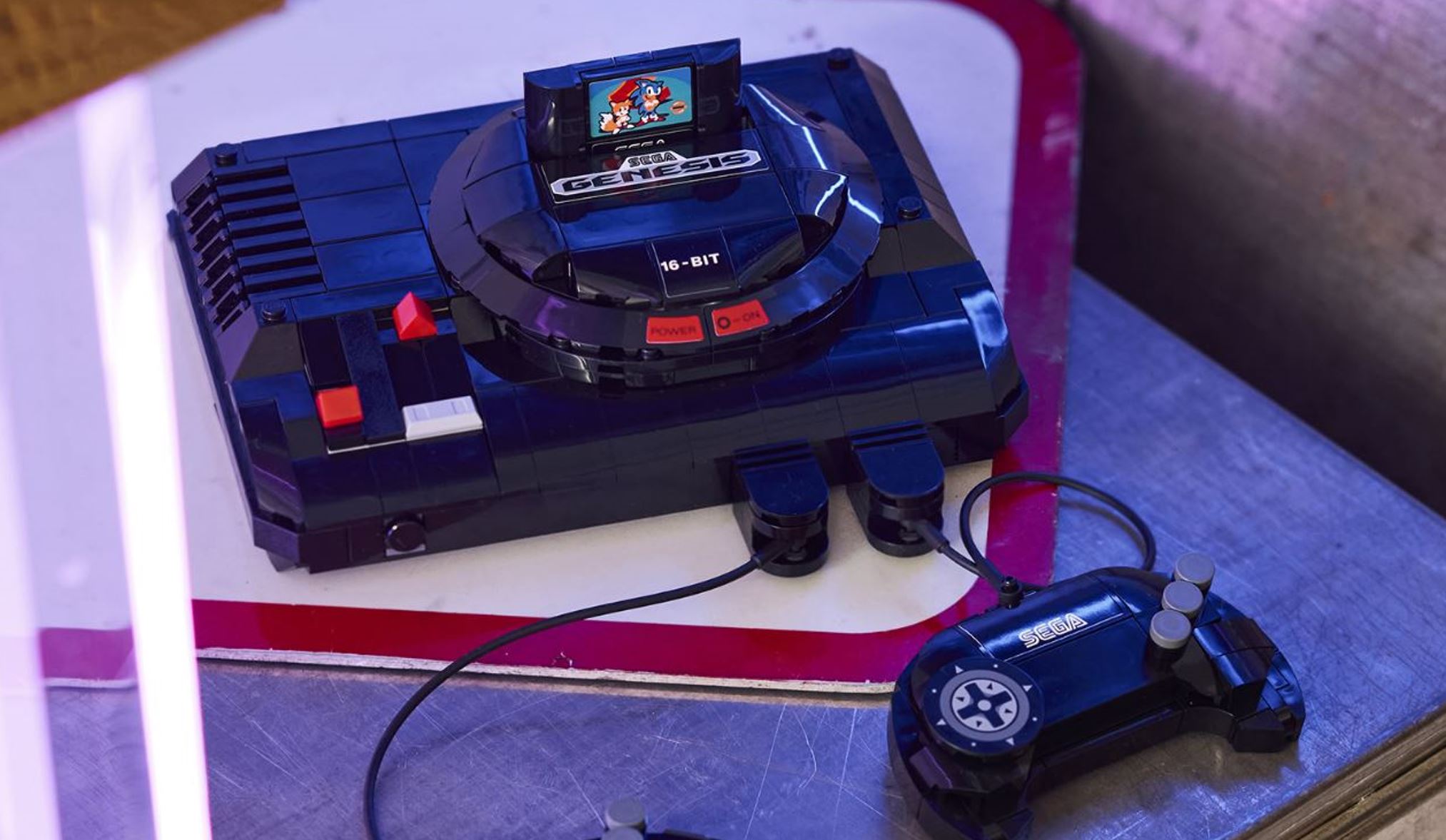 Sí, un set de Lego/Sega Mega Drive llega, pero podrías
