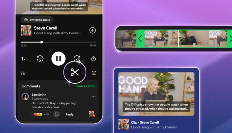 ¡No hay quien lo detenga! Spotify lanza Clips, una función