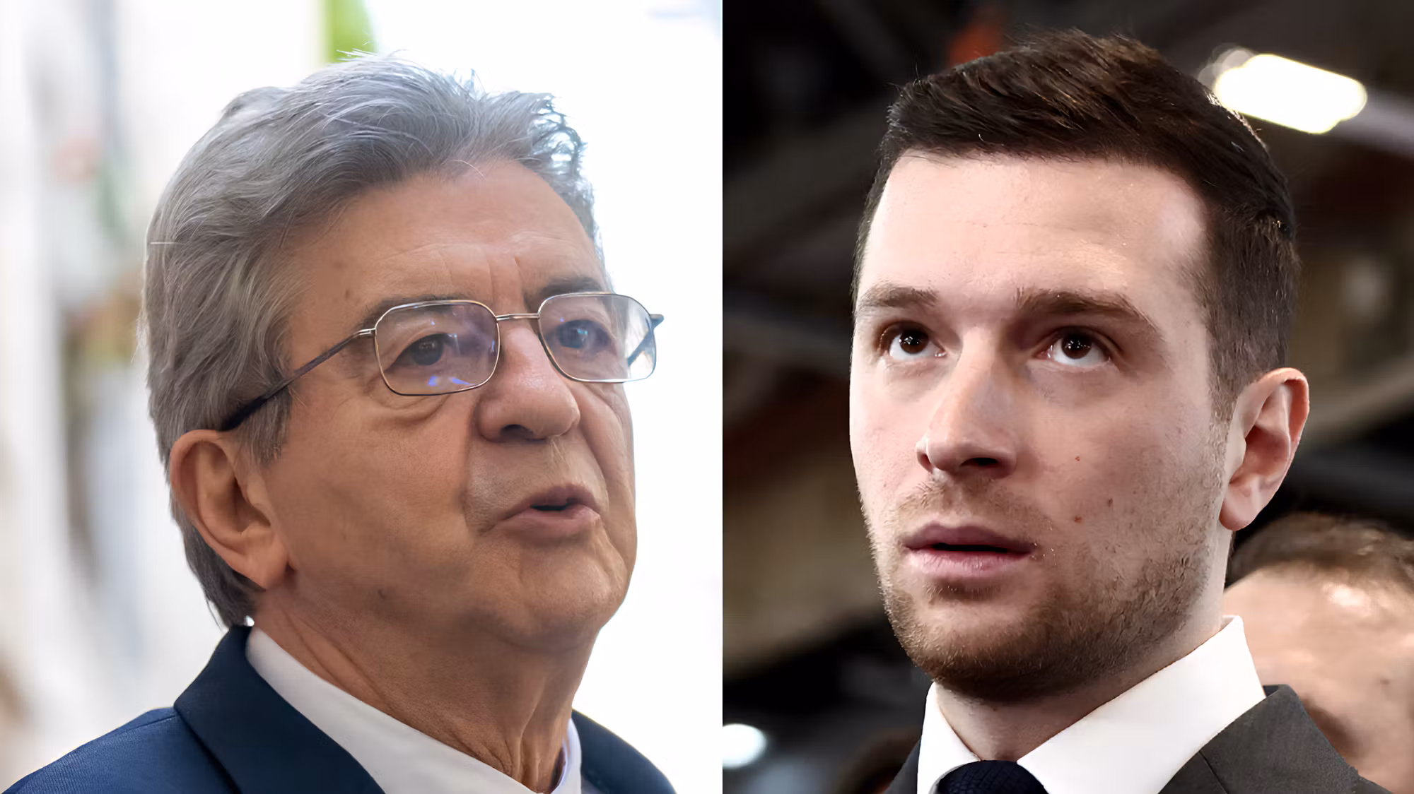 ¿Pronto un debate entre Jordan Bardella y Jean-Luc Mélenchon? Los