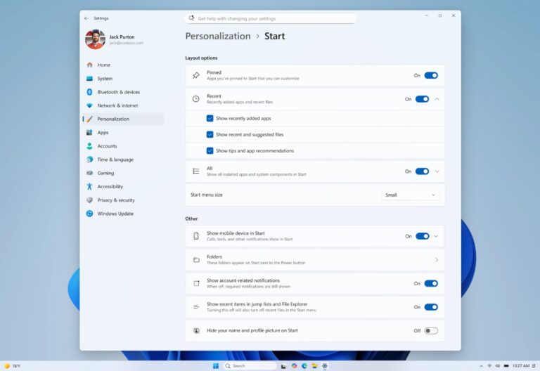 Windows 11: el nuevo menú Inicio finalmente se prepara para