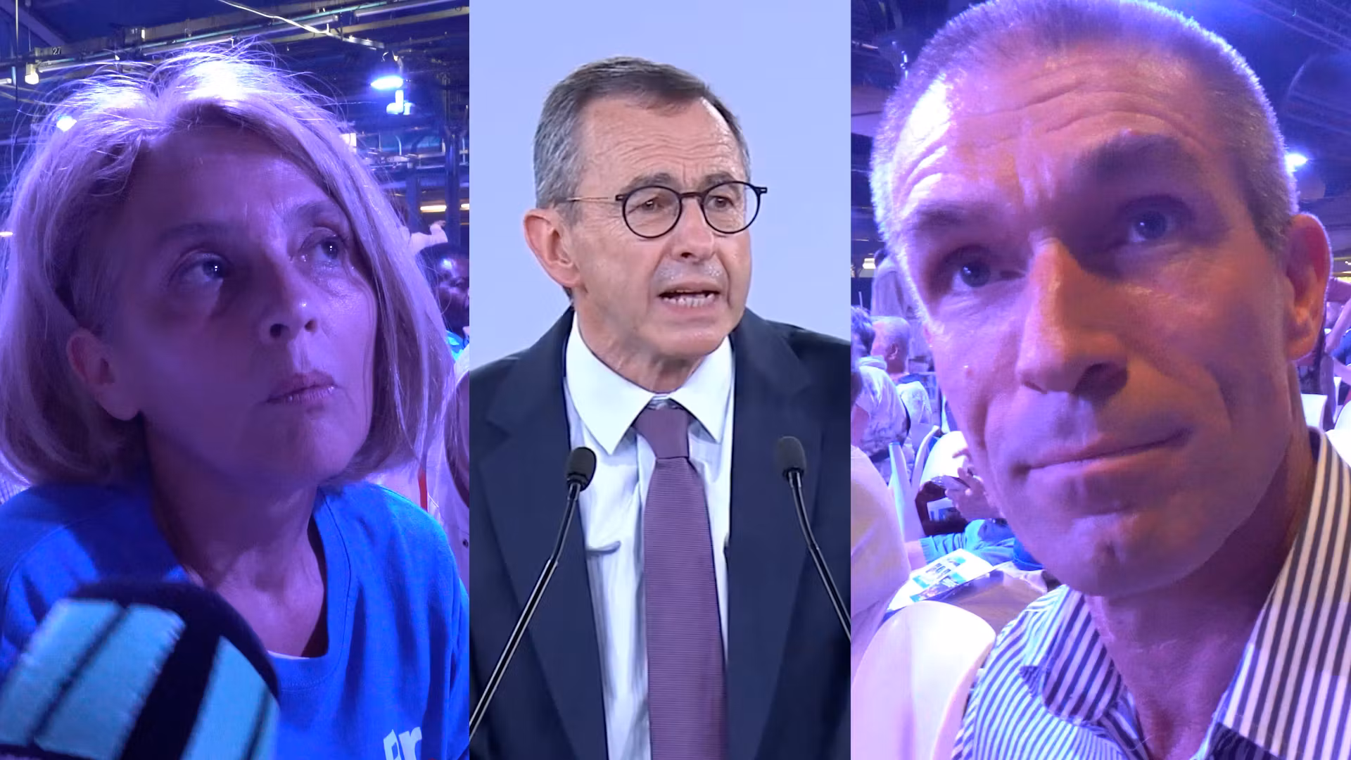 Hablamos de la canícula en la reunión de Bruno Retailleau