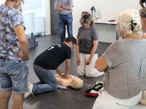 Saint-Sulpice-la-Pointe. Formación en primer socorro ciudadano