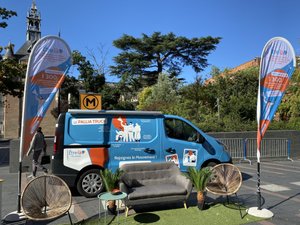 Cahors. El Pallia-Truck para sensibilizar sobre los cuidados paliativos