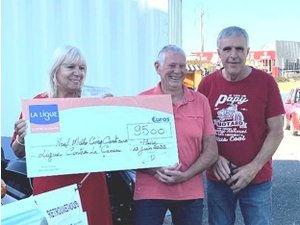 Castéra-Verduzan. Los motociclistas solidarios de la Liga