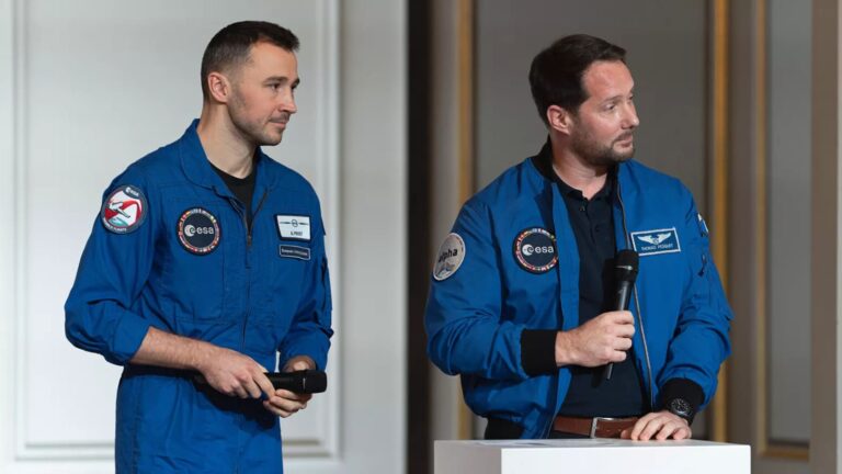Dos franceses, entre ellos Thomas Pesquet, irán al espacio en
