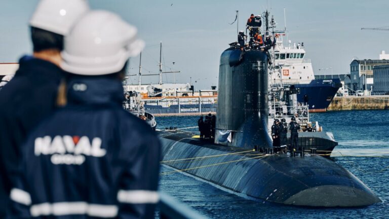El nuevo submarino nuclear de ataque francés De Grasse está