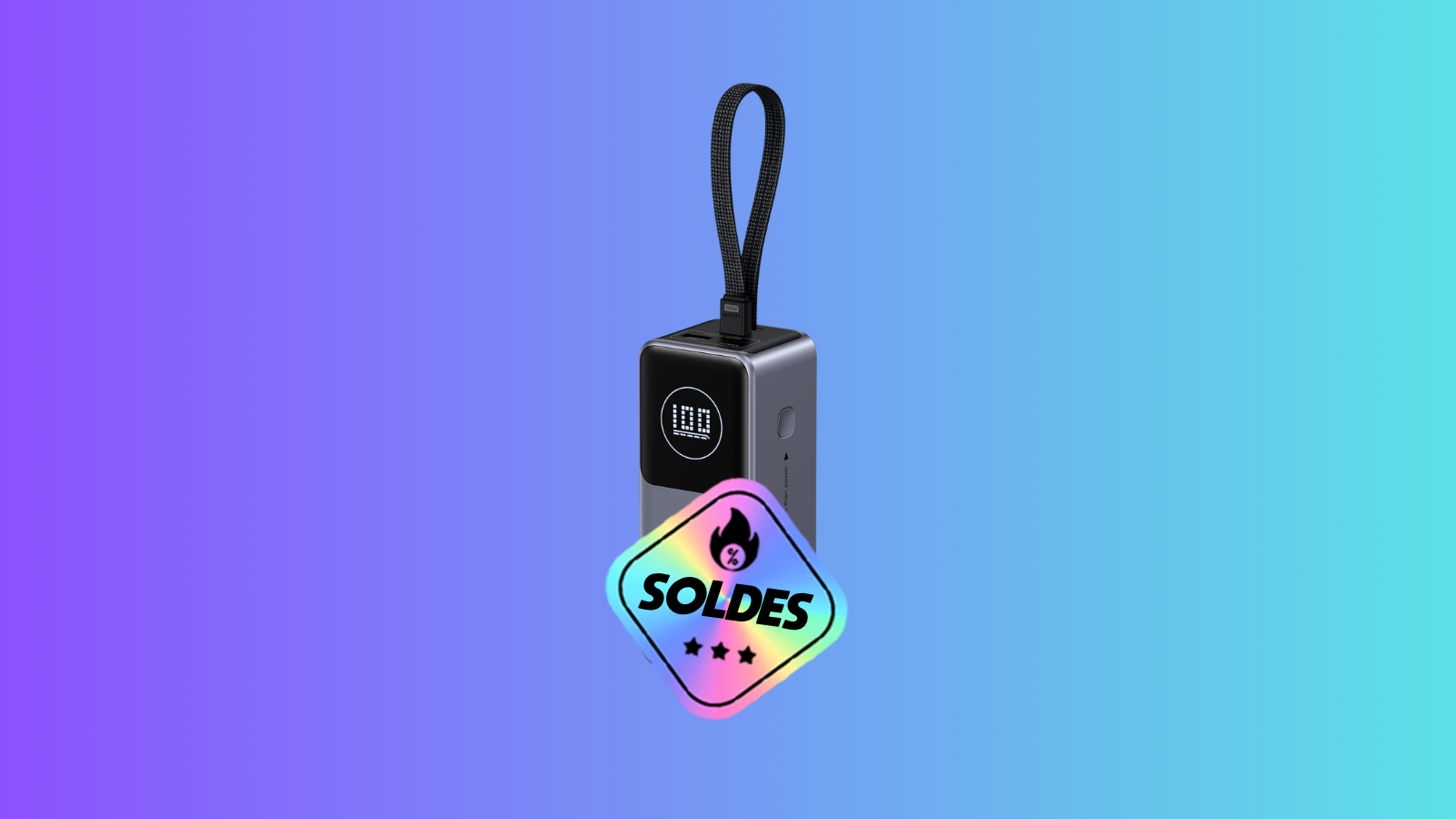 Esta batería portátil de 130W pierde el 40% de su