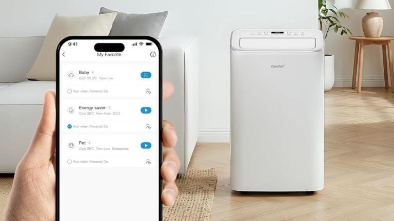 Nueva ola de calor: este aire acondicionado portátil baja 40
