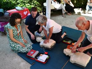 Pin-Balma. El "Secours tour" hace parada en el foro de