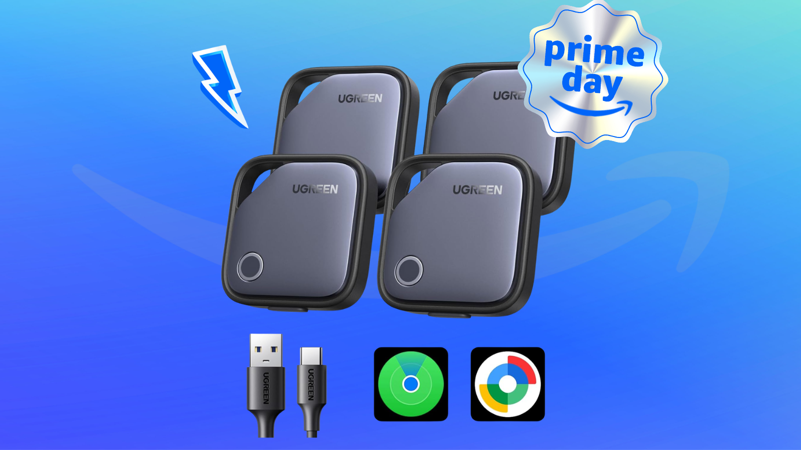 Prime Day: este lote de 4 rastreadores Bluetooth cae a