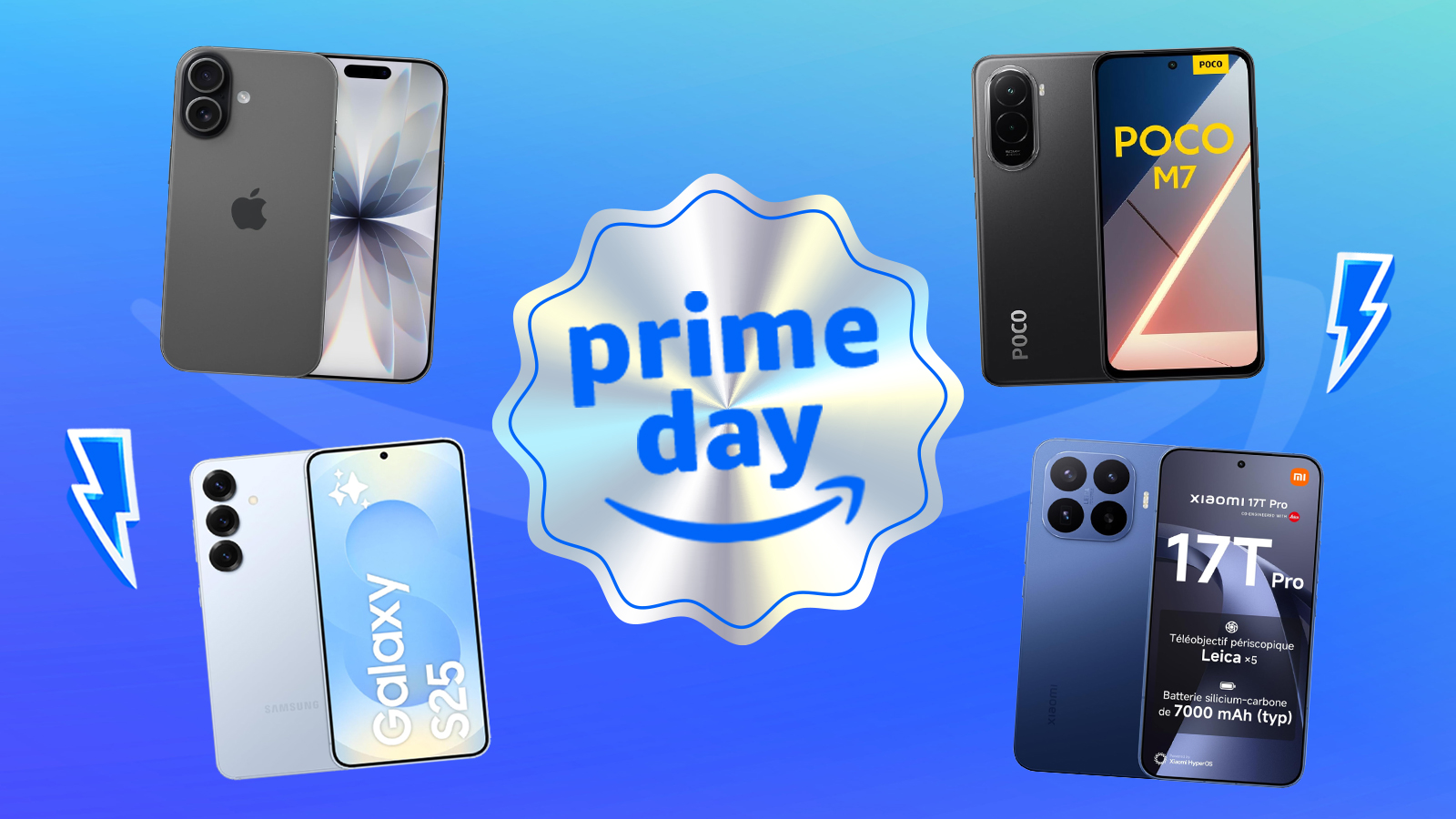 Prime Day: iPhone 17, Galaxy S25, Pixel 10a… las mejores