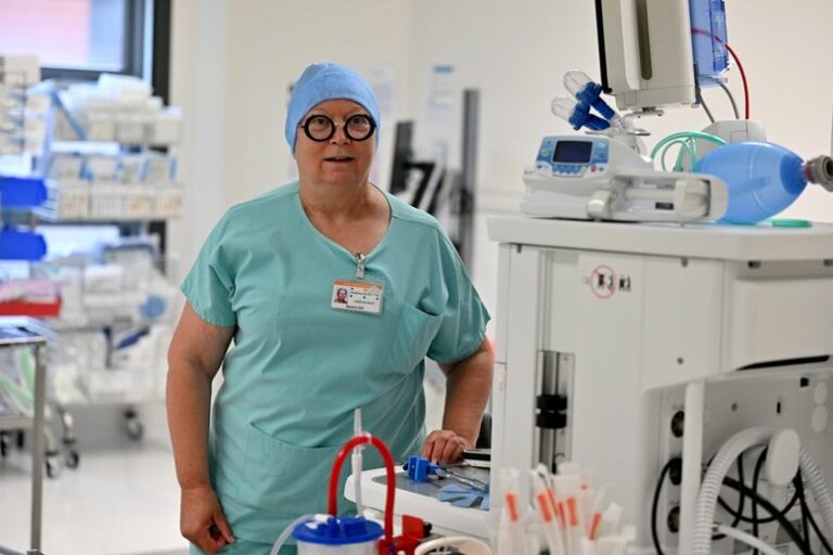 Retrato. Entró como mujer de limpieza, se convirtió en enfermera