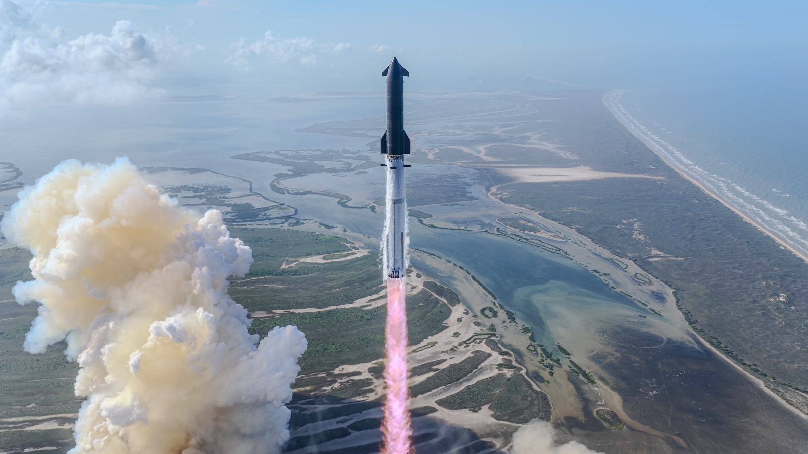 SpaceX construye su propio gasoducto para abastecer a Starship con
