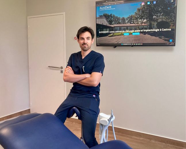 Un consultorio médico completamente nuevo: en Castres, el estomatólogo Gauthier