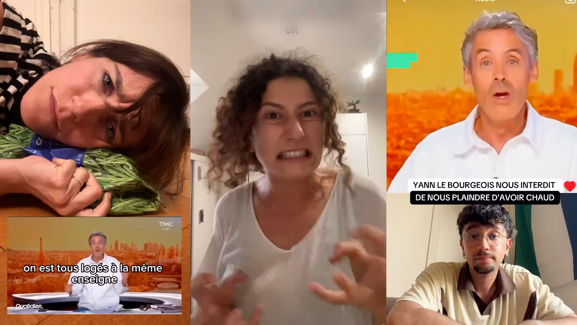 Viven bajo los tejados y responden a Yann Barthès tras