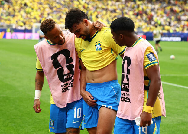 Brasil-Noruega: Lucas Paquetá lesionado en el muslo izquierdo e incierto