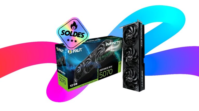 Gracias a las rebajas, esta RTX 5070 con 12 Go