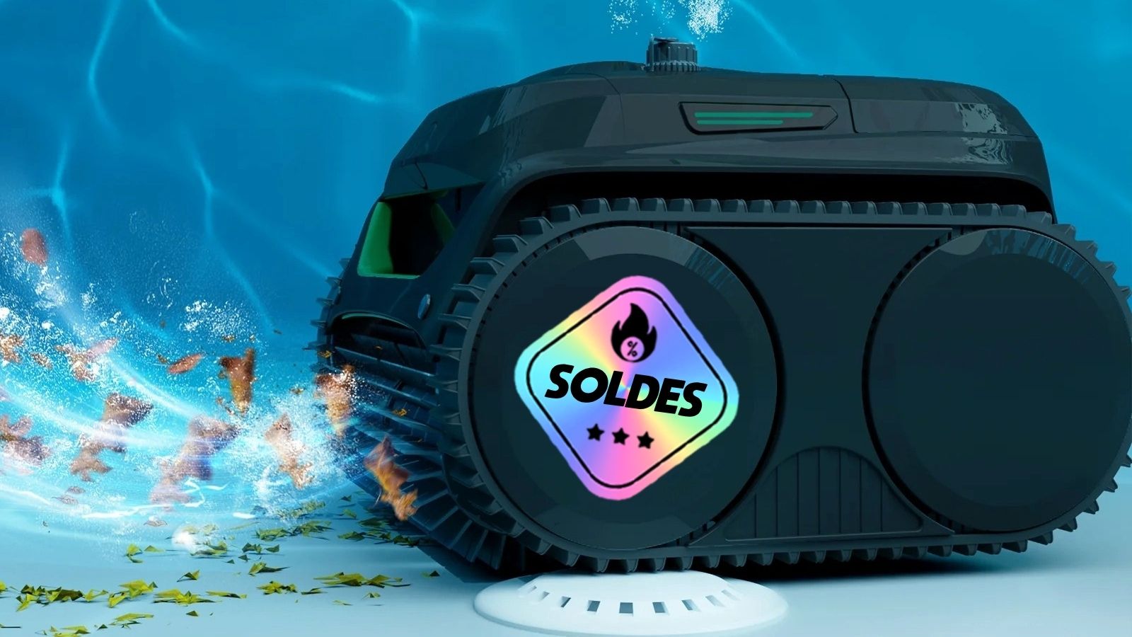 Este robot de piscina inalámbrico que simplifica al máximo el