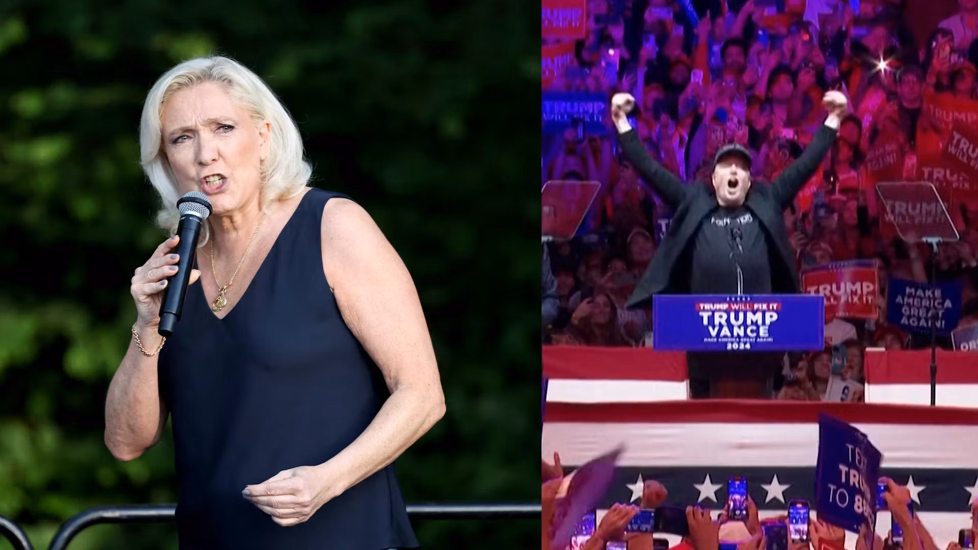 Elon Musk apoya abiertamente a Marine Le Pen, pero el