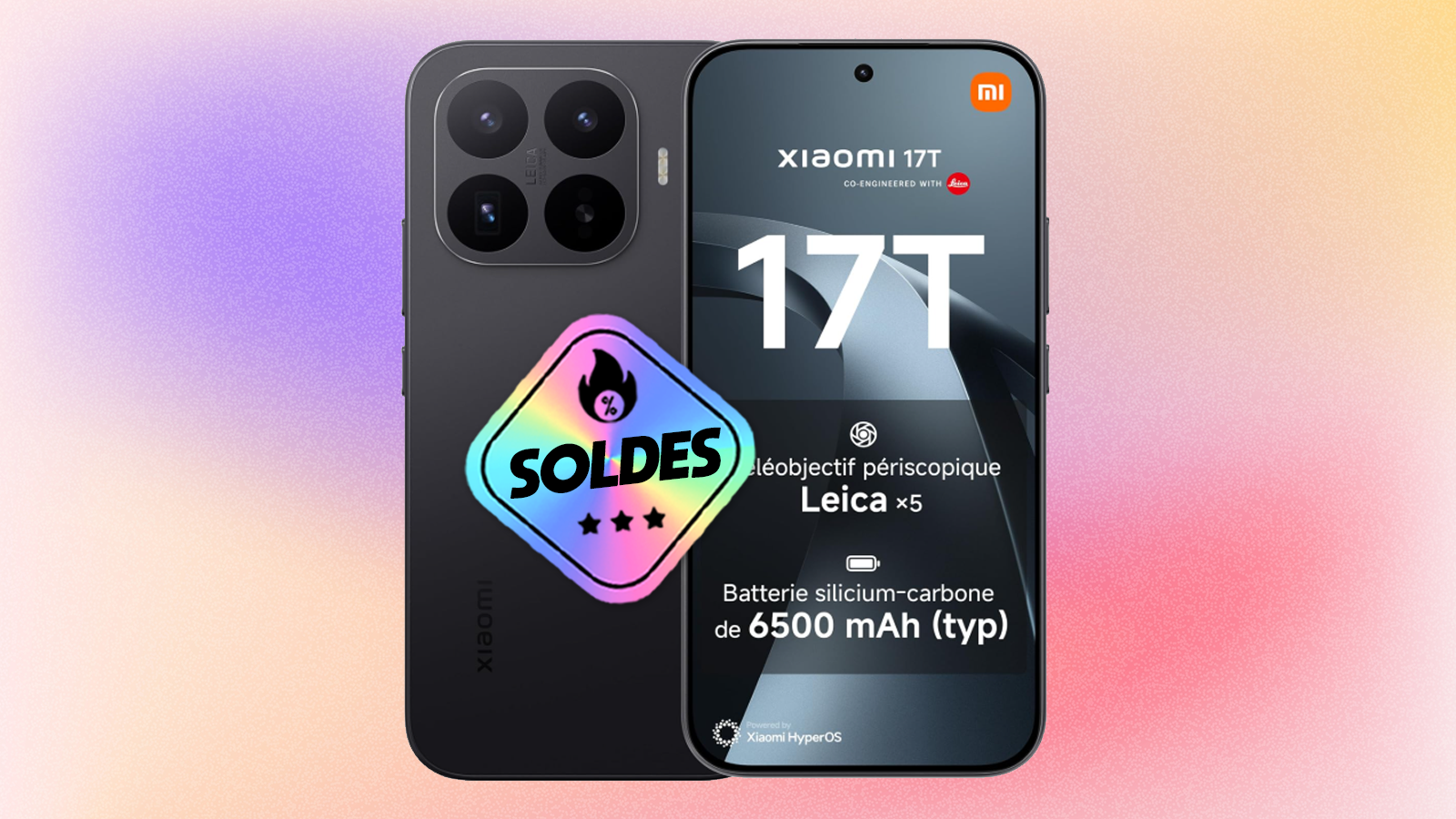Xiaomi 17T 256 Go a 649 € en vez de