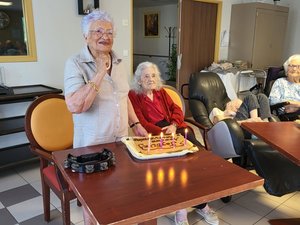 Layrac. Cuatro centenarios celebrados con alegría en el Ehpad