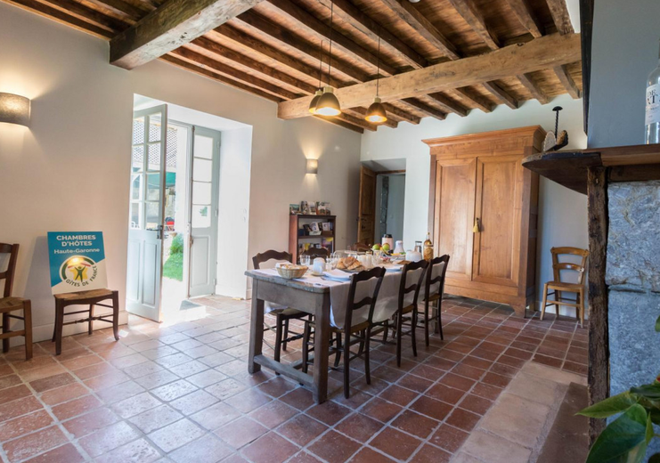 A 100 km de Toulouse, en la antigua residencia de