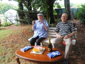 Masquières celebra a sus dignatarios: Fernand Paillas cumple 105 años