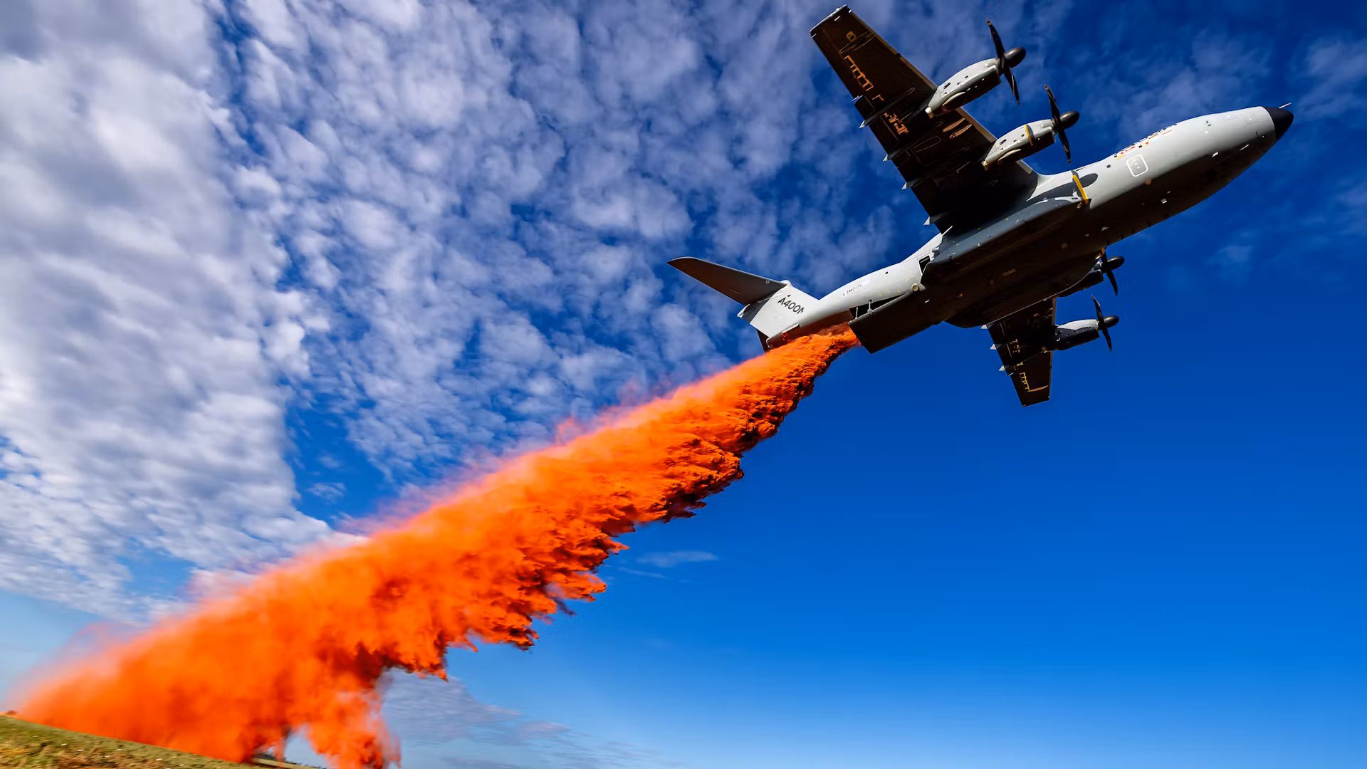 Frente a los incendios en Gironde, el A400M será desplegado