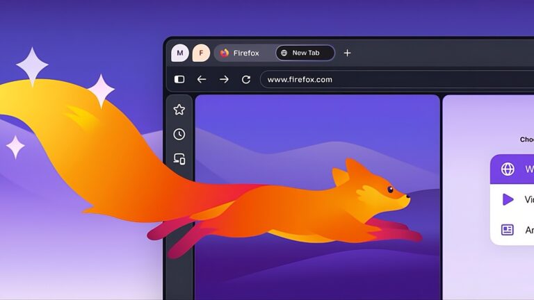 Al abrir, Firefox te recibirá con nuevos widgets
