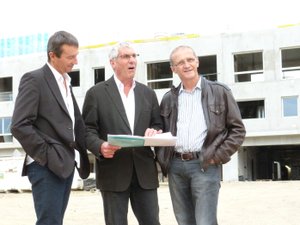 Artista de la construcción del Pôle de santé du Villeneuvois