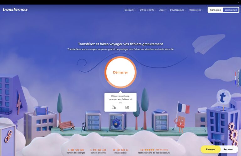 Avis TransferNow (2026): la caja de herramientas francesa para la