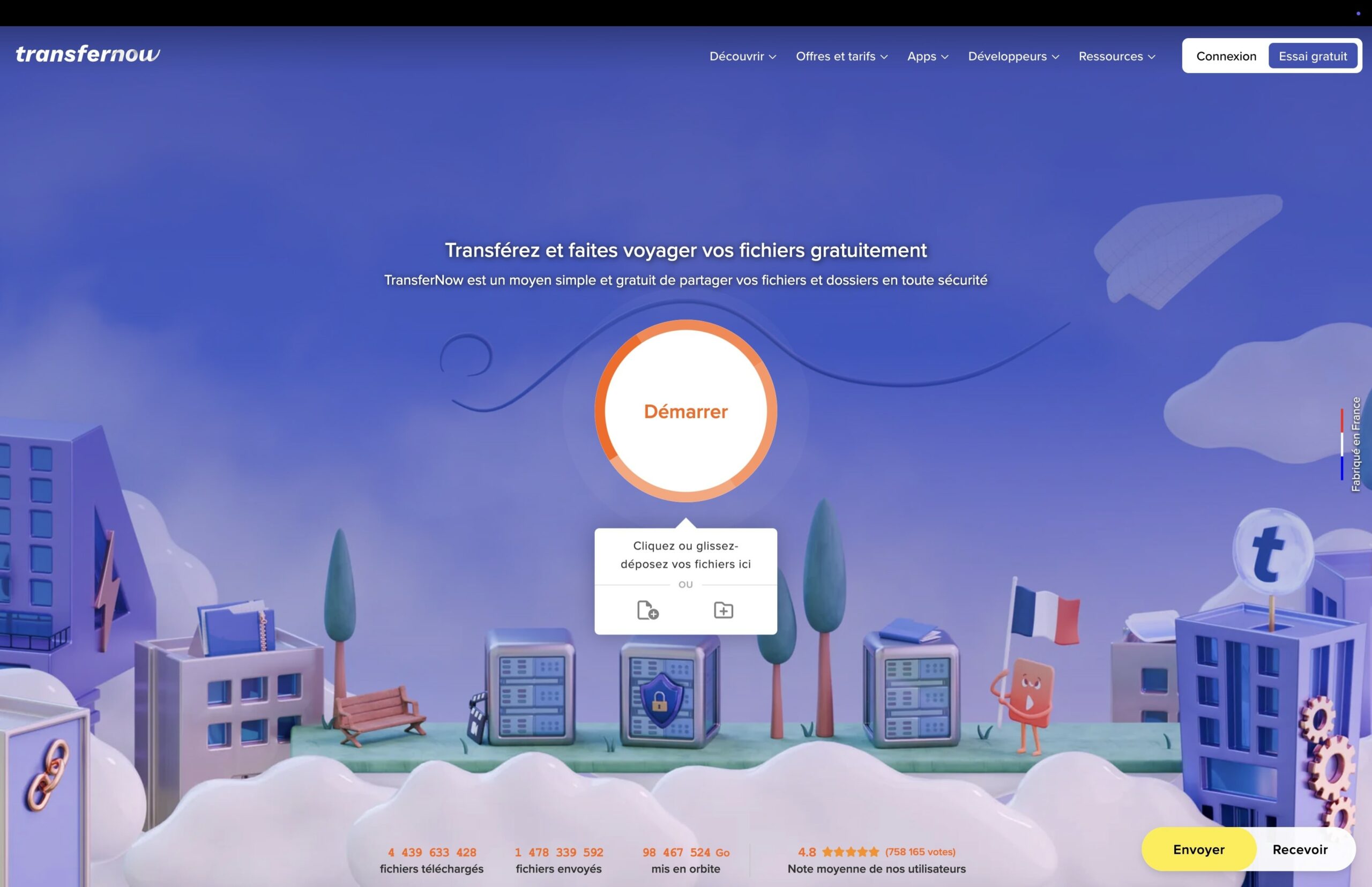 Avis TransferNow (2026): la caja de herramientas francesa para la