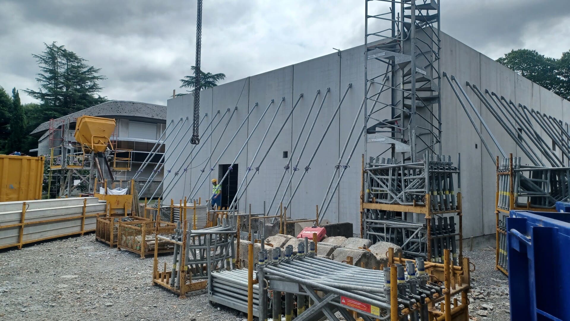 En Pau, se construye un centro de datos cercano, muy