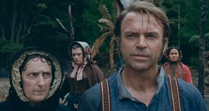 Sam Neill en 'La Leçon de piano'.