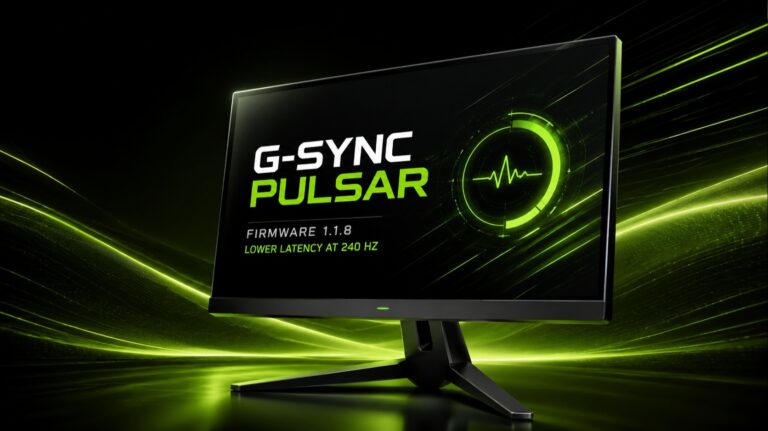 G-SYNC Pulsar: NVIDIA reduce la latencia en modo 240 Hz