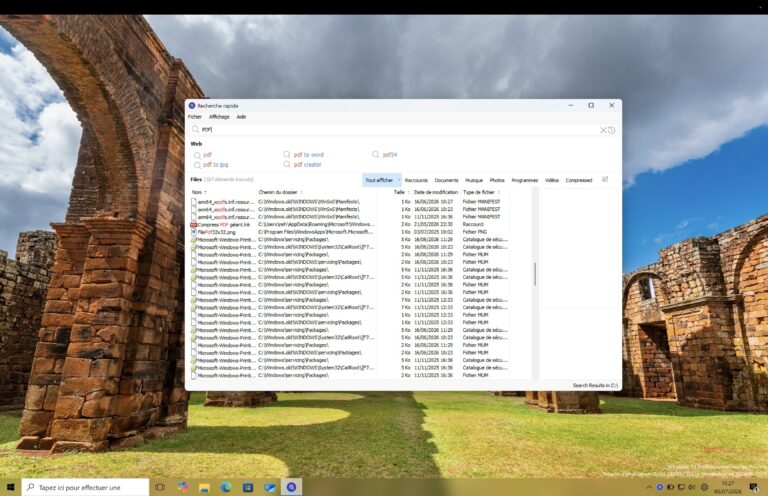 La búsqueda en Windows vuelve loco, este software gratuito encuentra