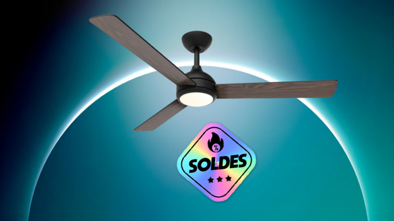 La canícula es más soportable gracias a este ventilador de